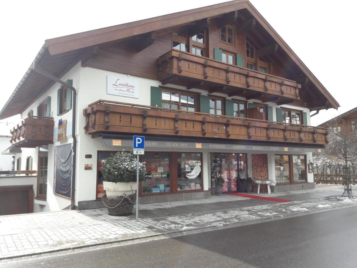 Ferienwohnungen Alpentraum - Landhaus Im Oberen Markt Oberstdorf Esterno foto